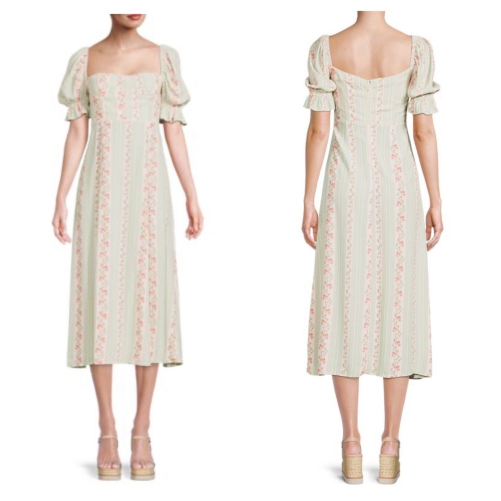 WeWoreWhat Rosewood midi dress